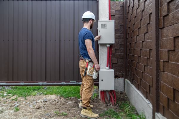 How to Plumb a Metal Fence Post