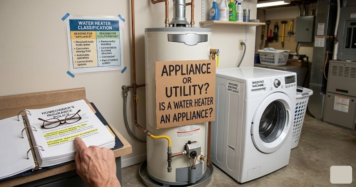 Is a Water Heater an Appliance?