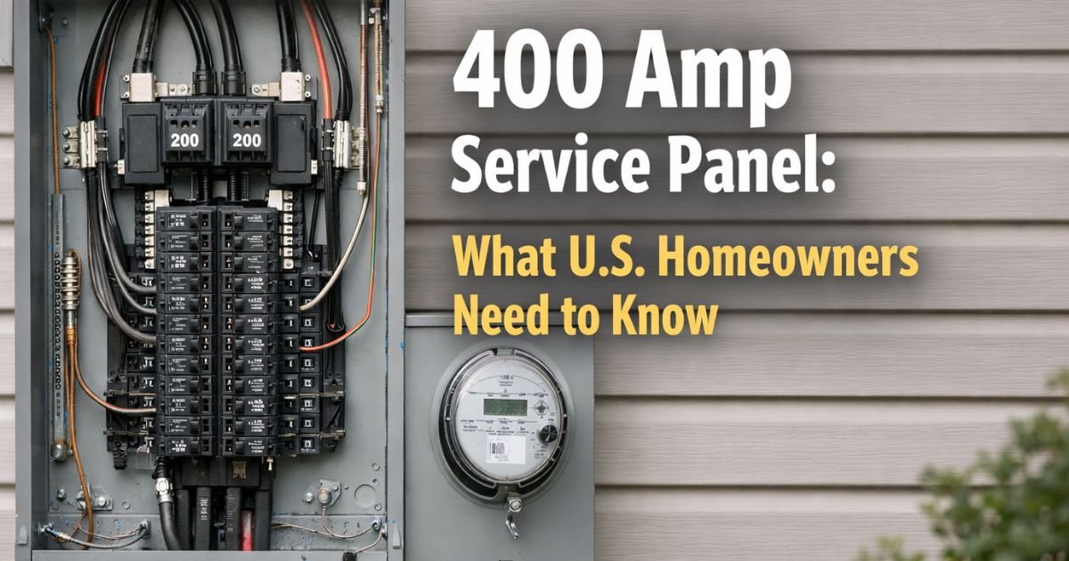 400 Amp Service Panel: What U.S. Homeowners Need to Know