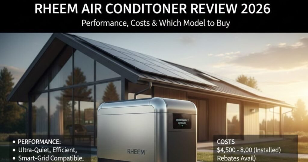 Rheem Air Conditioner Review 2026 — Performance, Costs & Which Model to Buy