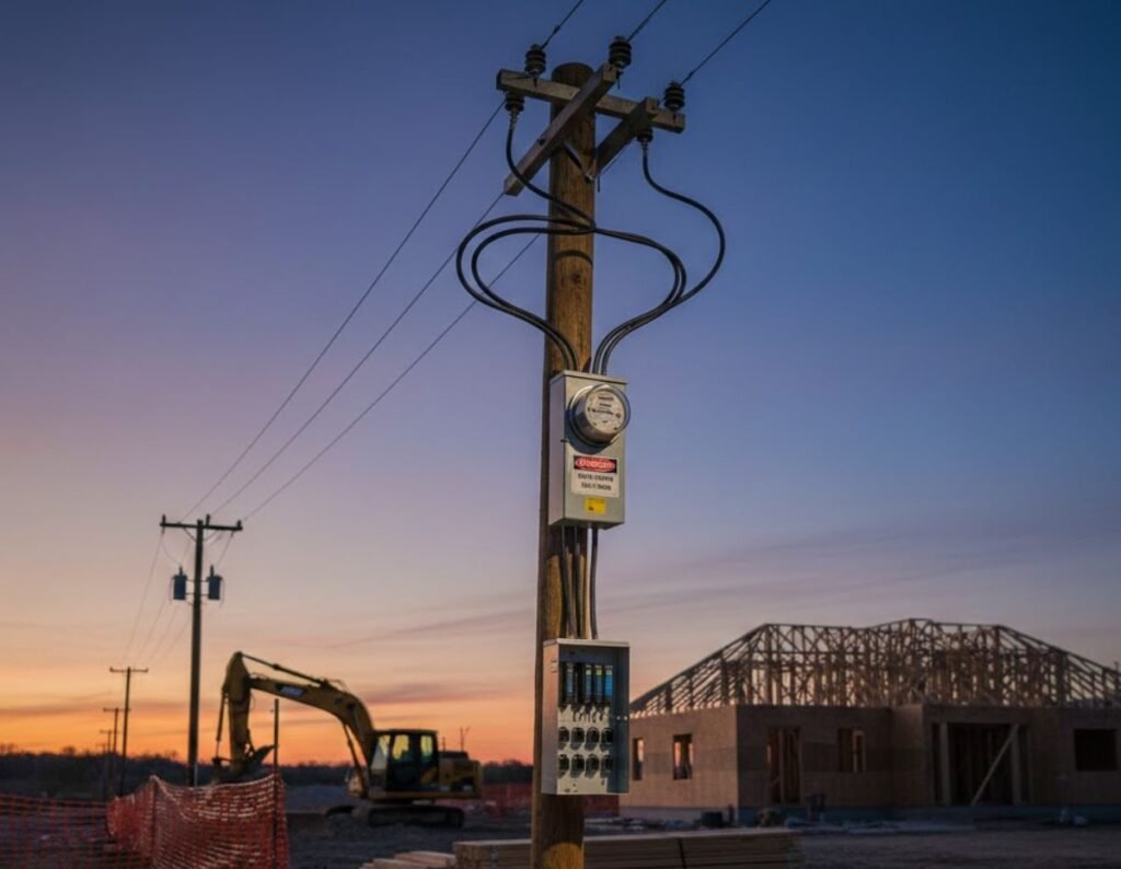 Temporary Power Pole: Cost, Requirements & Installation Guide