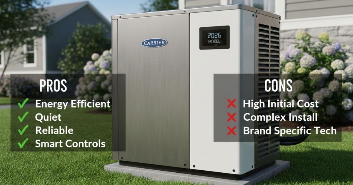 Carrier Heat Pump Reviews (2026) — Models, Costs, Pros & Cons