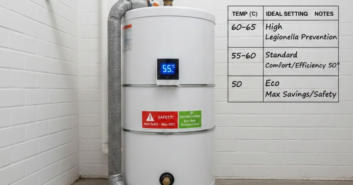 Hot Water Cylinder Temp: Ideal Settings, Safety & Energy Savings