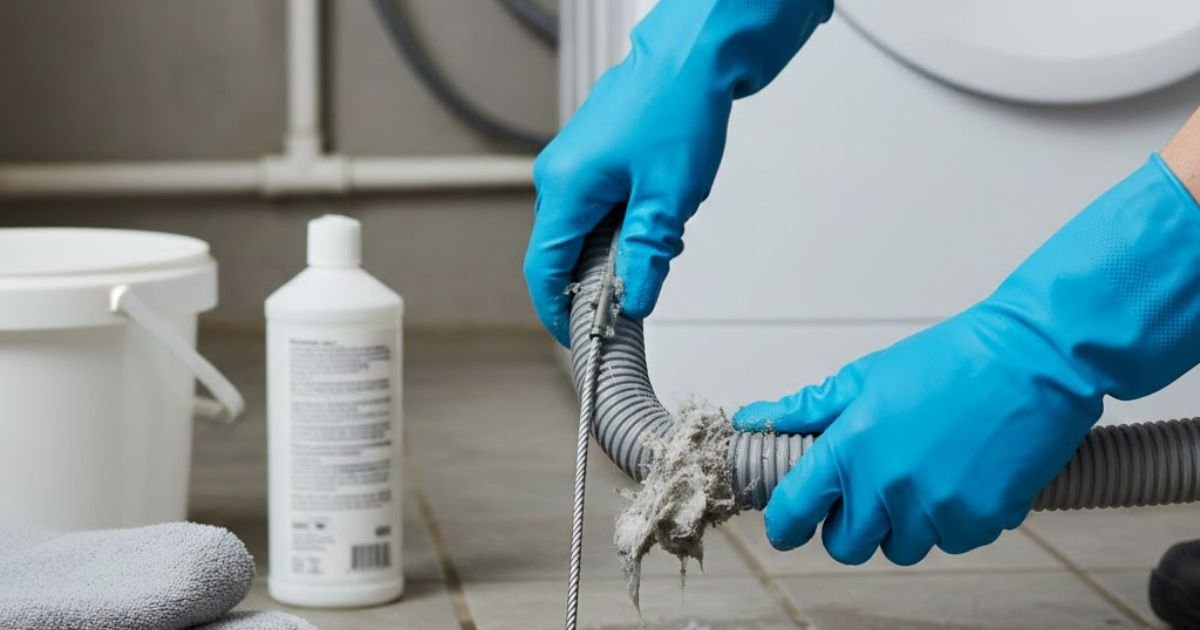How to Clean Lint From Washing Machine Drain Hose (Step-by-Step for U.S. Homeowners)