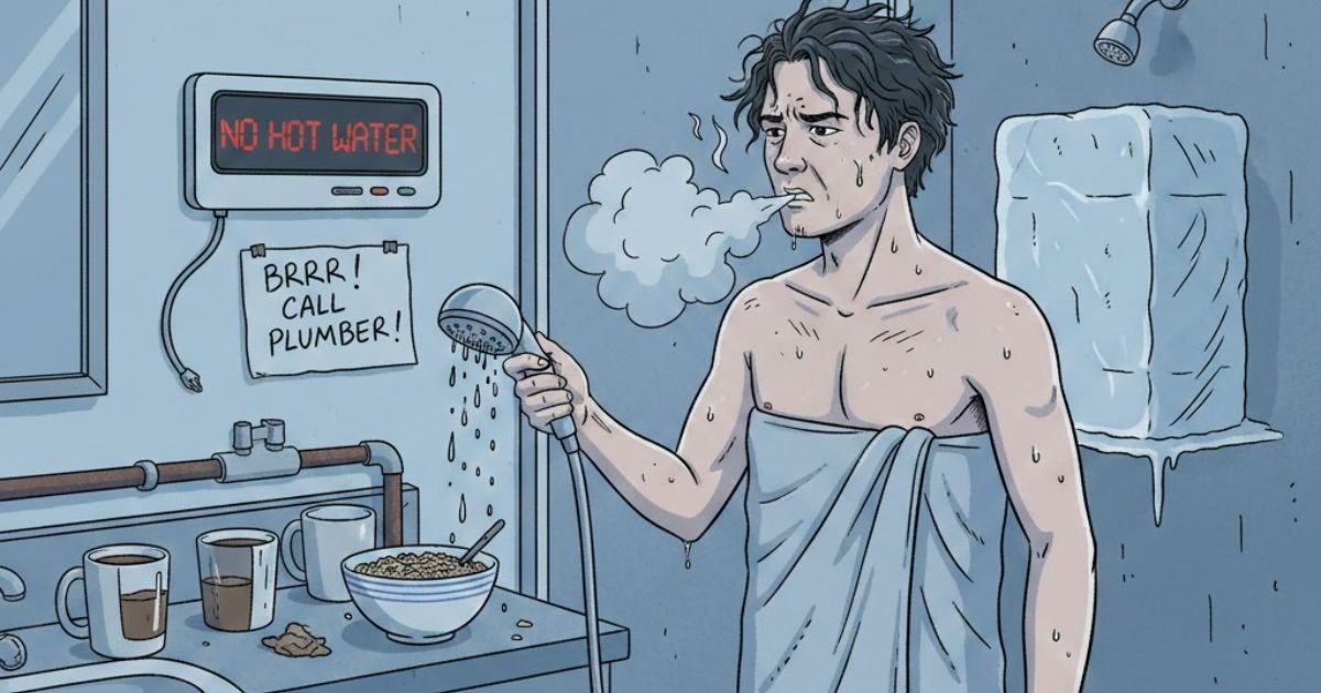 No Hot Water in the House? How to Troubleshoot, Fix, and Budget for Repairs