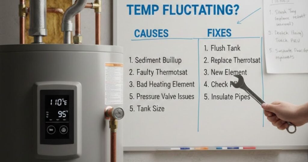 Why Is My Water Heater Temperature Fluctuating? Causes & Fixes