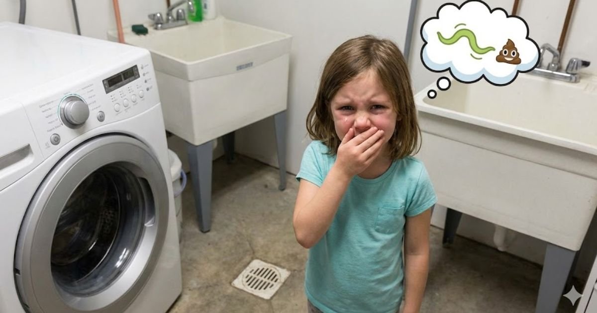 Why does my laundry room smell like sewage gas?