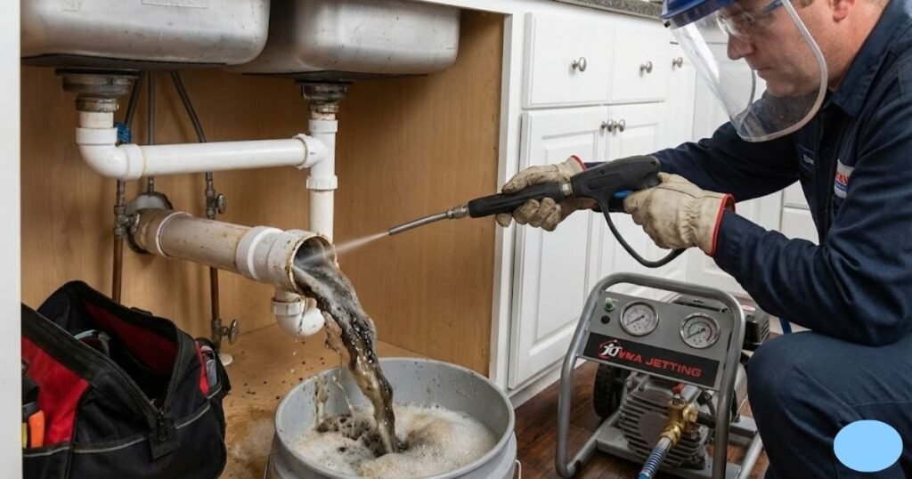 High Pressure Hydro (Water) Jetting for Kitchen Drains: Costs, Benefits & When to Use It
