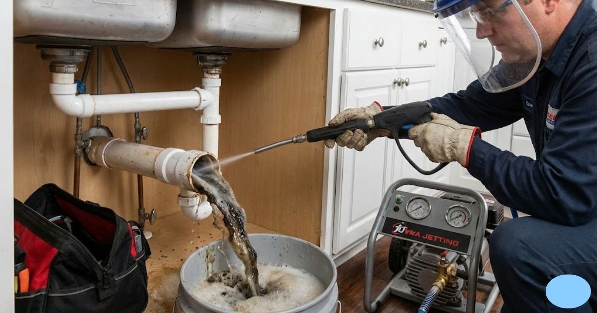High Pressure Hydro (Water) Jetting for Kitchen Drains: Costs, Benefits & When to Use It