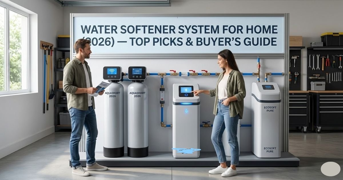 Best Whole House Water Softener System for Home (2026) — Top Picks & Buyer’s Guide