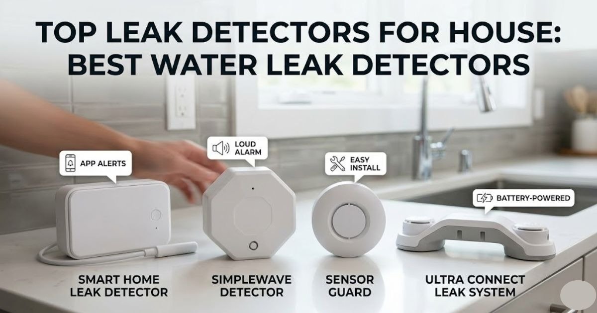 Top Leak Detectors for House: Best Water Leak Detectors 2026