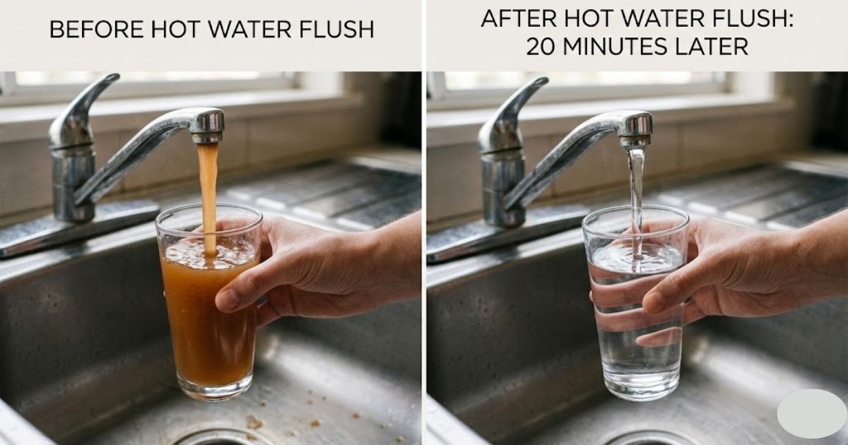Why Is My Hot Water Brown But Cold Water Is Clear? Causes, Risks & Fixes