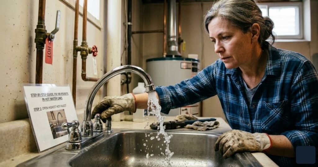 How to Fix Air Pockets in Hot Water Lines: Step by Step DIY Guide