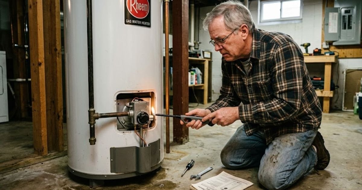 Why Is My Gas Water Heater Pilot Light Not Staying Lit? Causes & Fixes