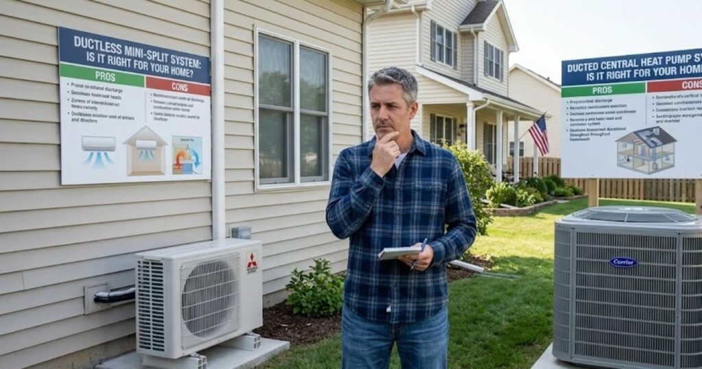 Ductless vs. Ducted Heat Pumps: Which One Saves More for Your Home?