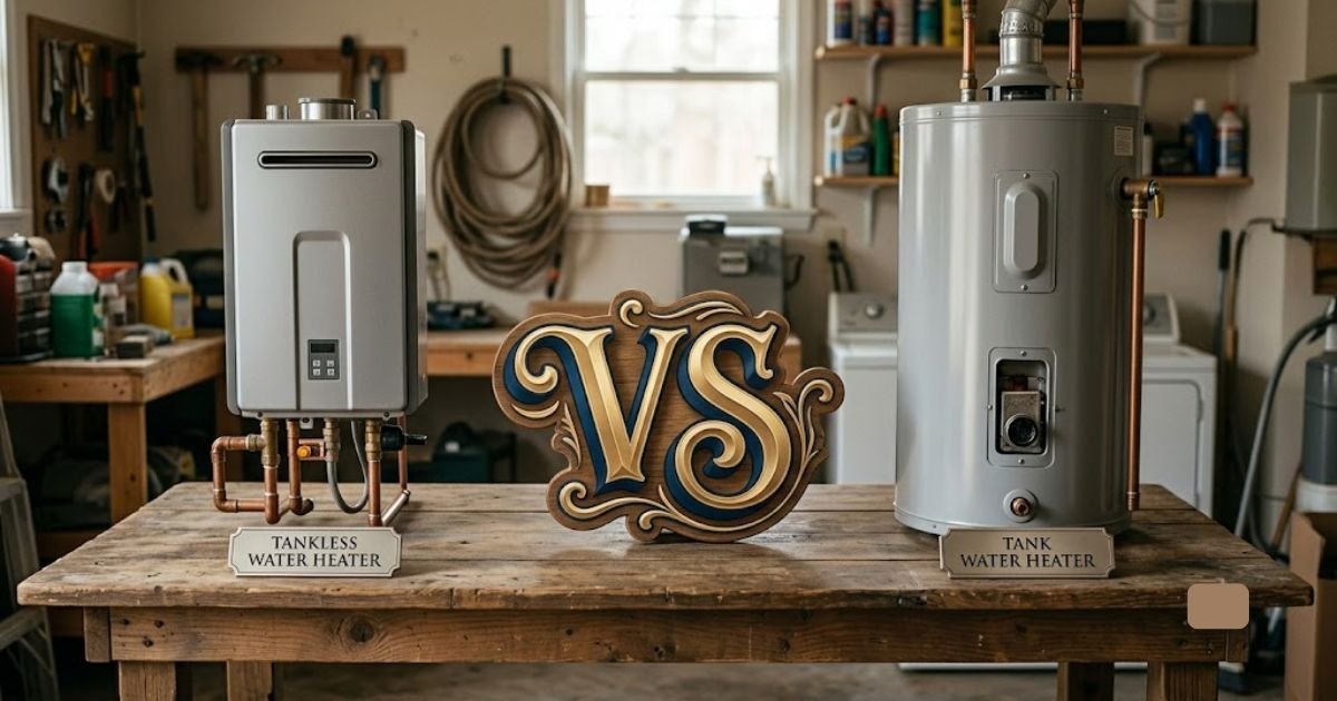 Tankless Water Heater vs Tank Water Heater: Which Is Better?
