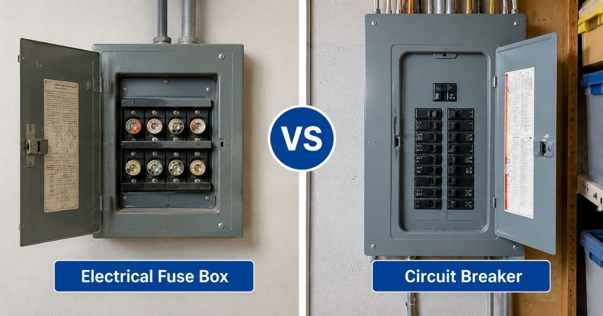 Electrical Fuse Box vs. Circuit Breaker: Safety & Cost