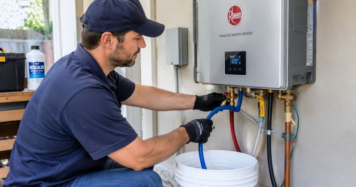How to Flush a Rheem Tankless Water Heater: Step-by-Step Guide