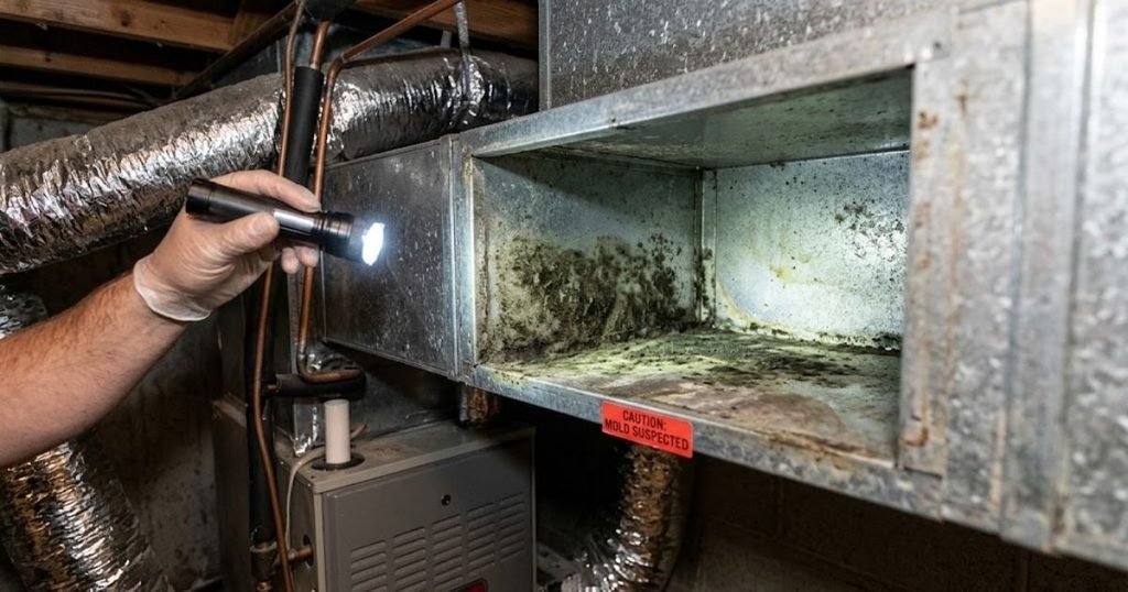 Mold in HVAC Ductwork: Signs, Causes, and Solutions