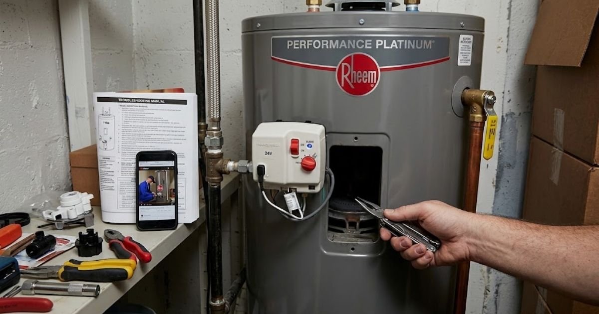 Rheem Water Heater Not Lighting? Causes and Fixes